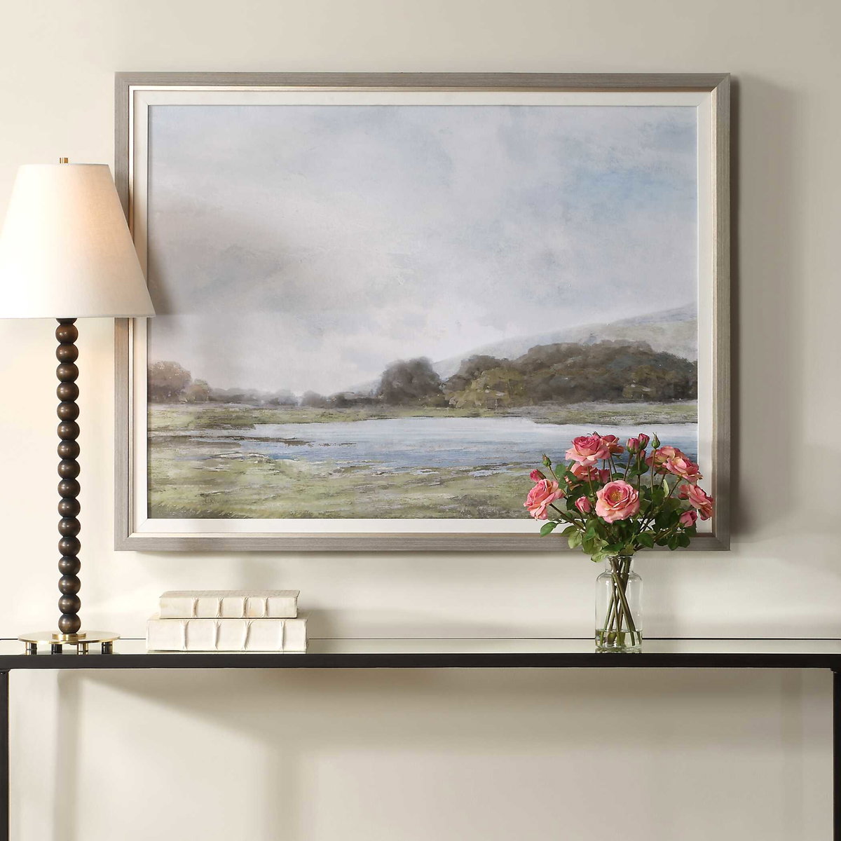 Restful Vista-Awe Landscape Art, by Uttermost, 33.87" width x 43.87" height x 1.75" depth View 2
