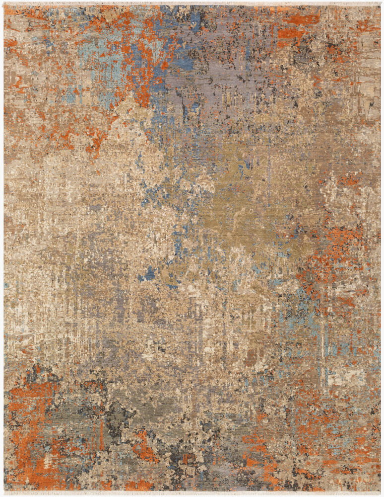 Colaba Handmade Rug, by Surya, 1'6" length x 1'6" width