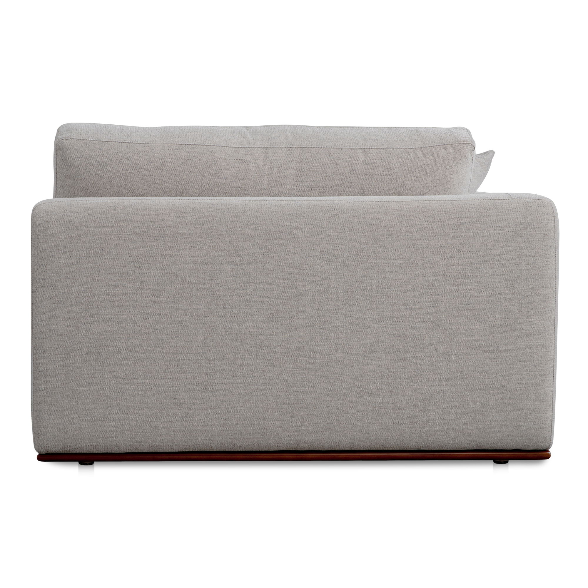 Rue Left Arm Facing Chair Flecked Grey large image 