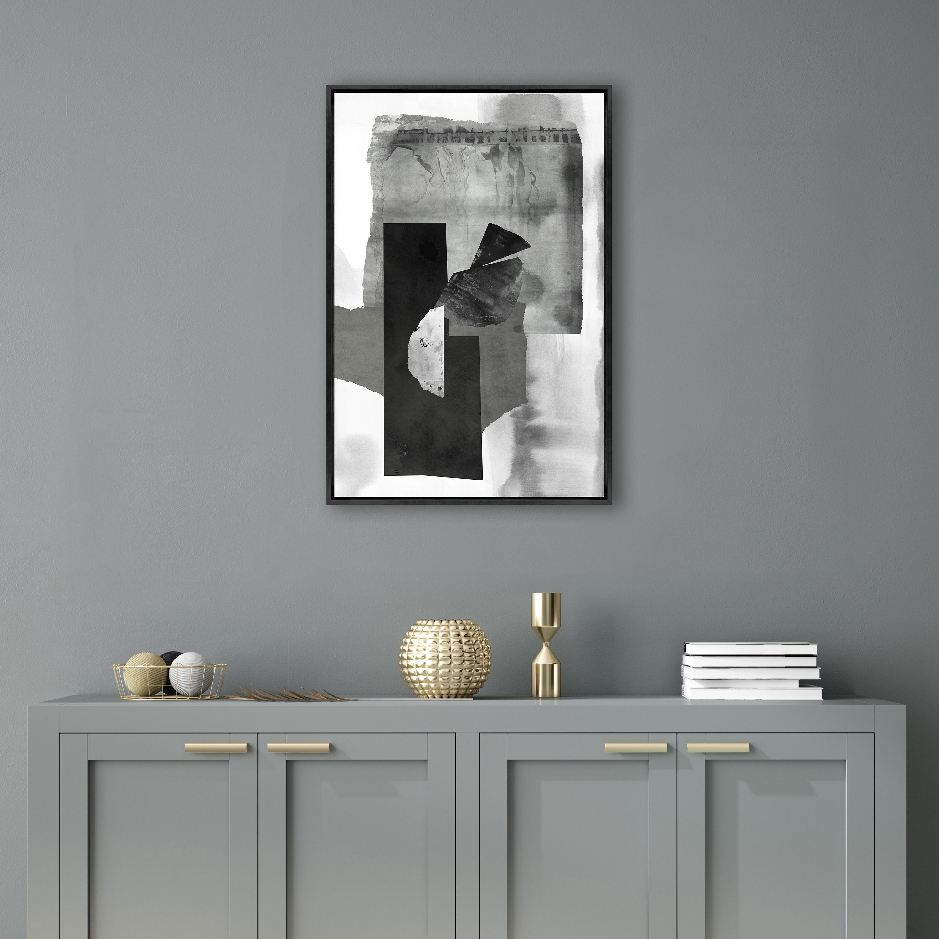 25.5 x 37.5 Subtle Geometry II, Art by Leftbank Art, 25.5" width x 37.5" height View 2