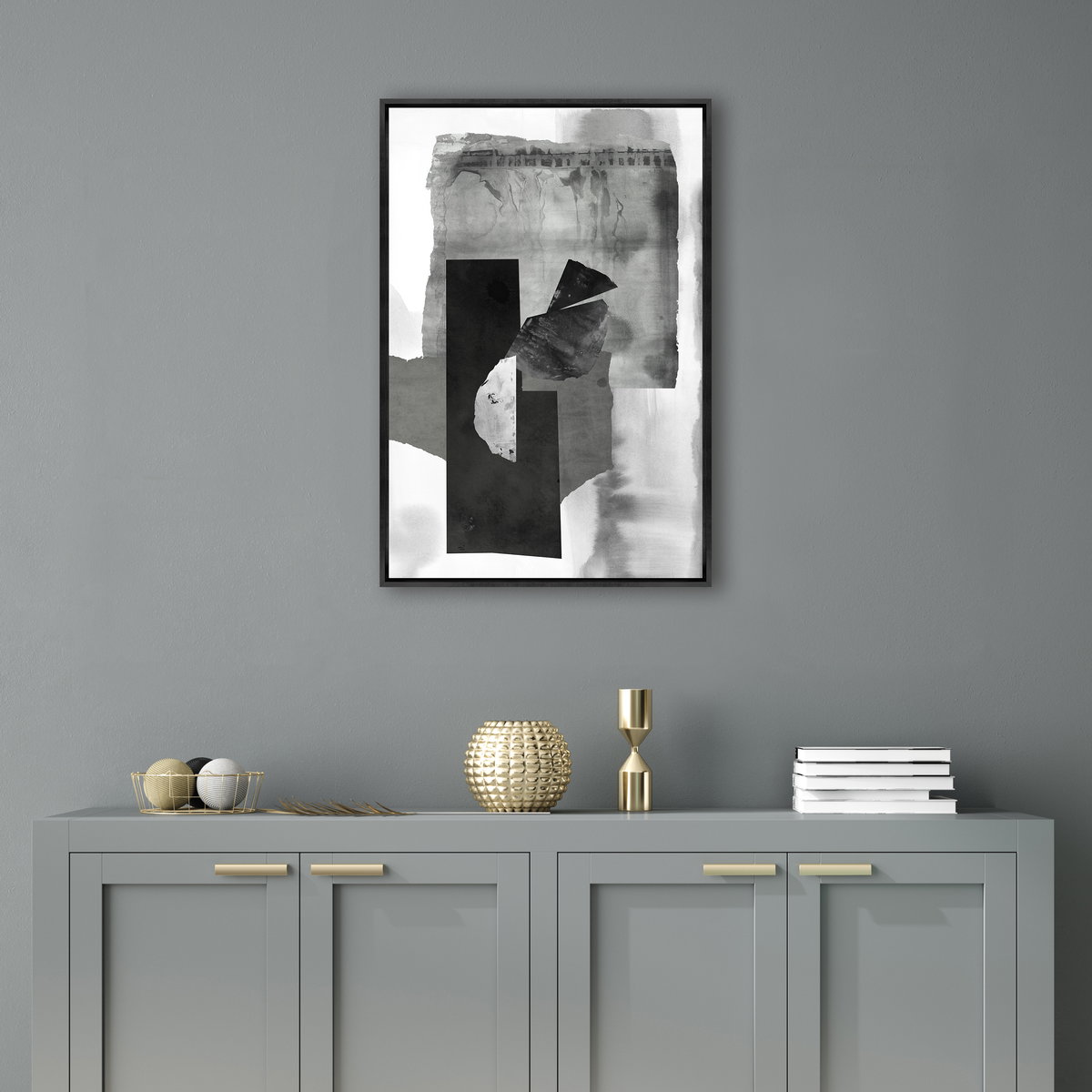 25.5 x 37.5 Subtle Geometry II, Art by Leftbank Art, 25.5" width x 37.5" height View 2