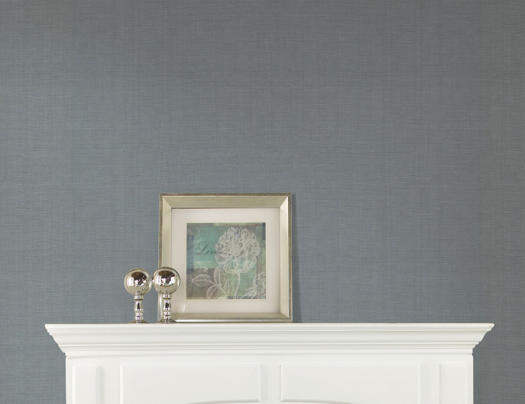Wire Mesh Teal Wallpaper, by York Wall, 33' length x 1'8.5" width x 0.02" depth View 2