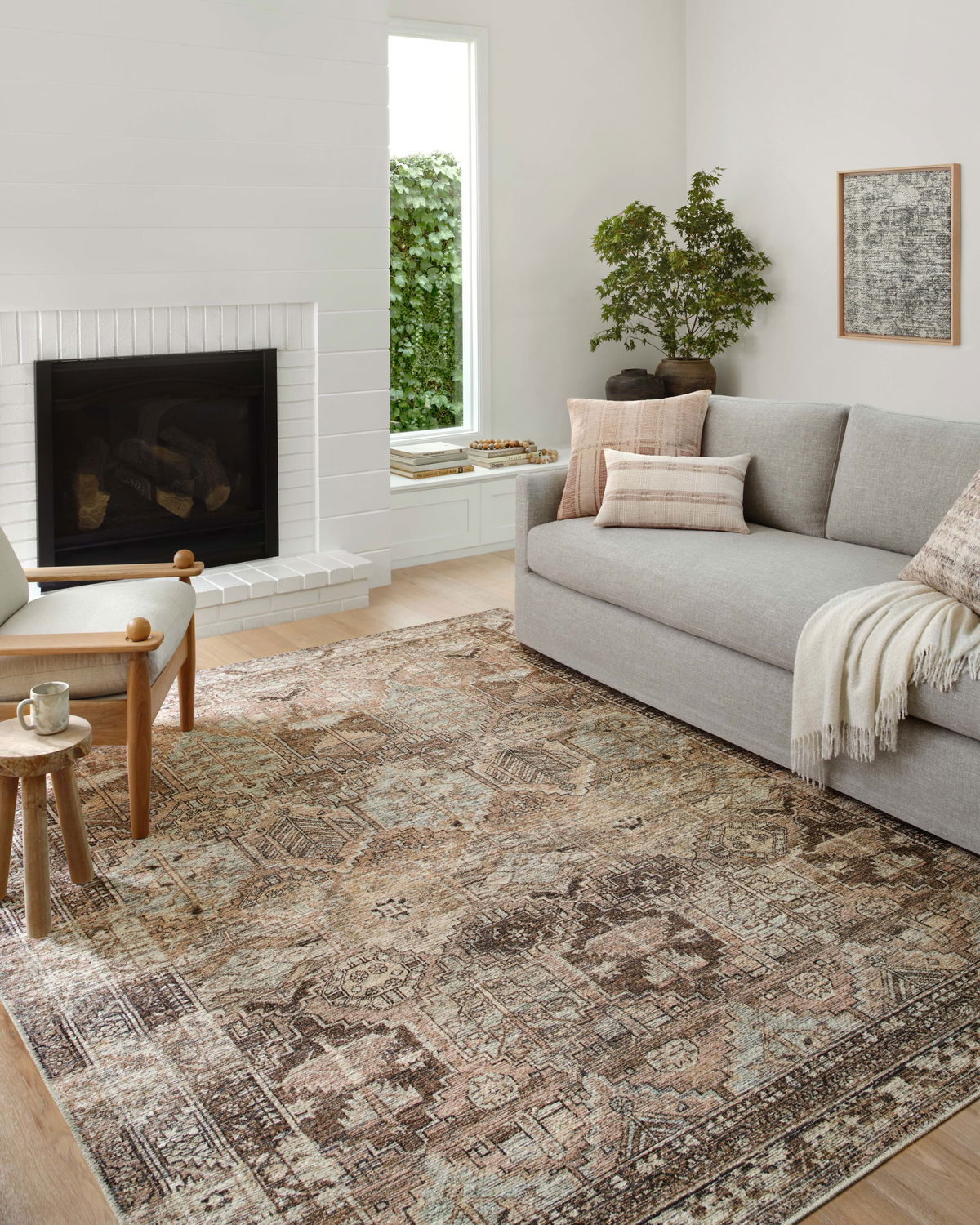 Amber Lewis x Loloi Billie Rug, 5' length x 7'6" width View 3