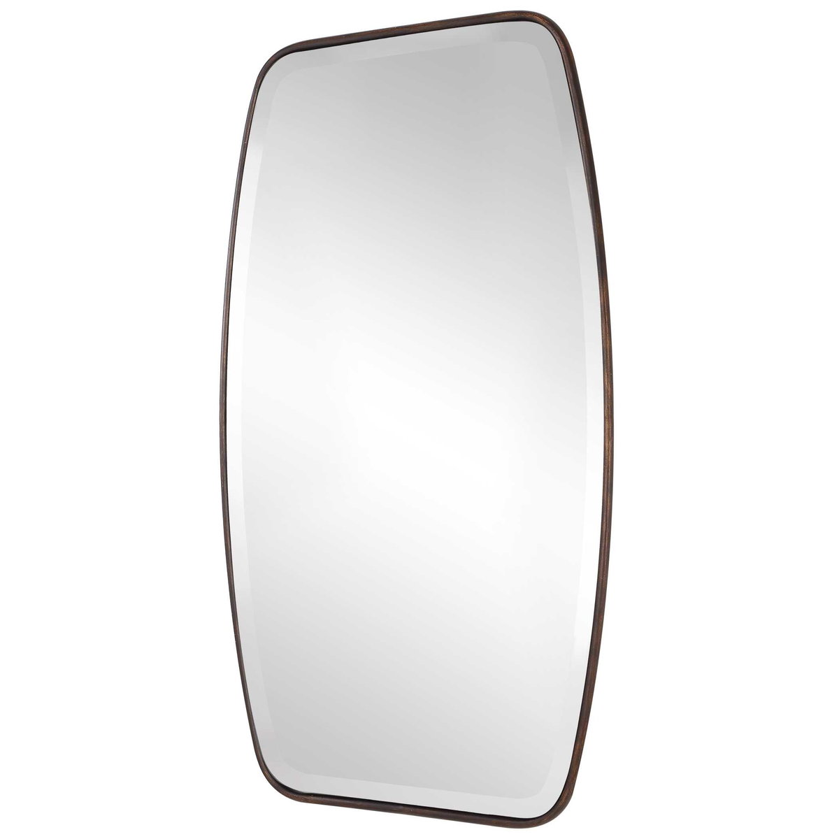 Canillo Bronze Mirror, by Uttermost, 21.13" width x 36.13" height x 0.88" depth View 4