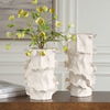 Ripple Crest White Vases Set/2 thumbnail 1