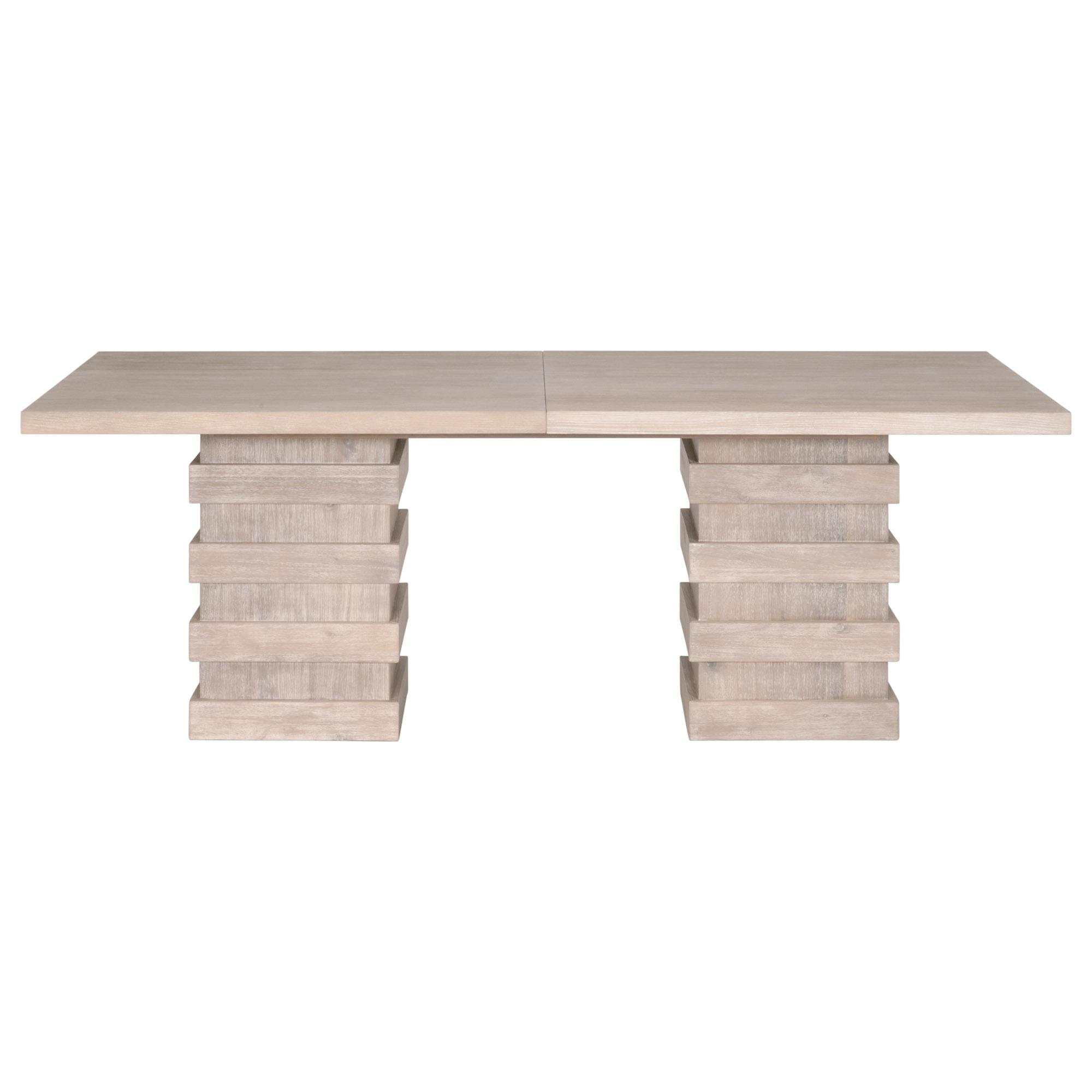 Plaza Extension Dining Table, by Essentials for Living, 84" width x 30" height x 42" depth View 3