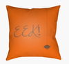 Boo Accent Pillow, Decorative Pillow by Surya, 18" length x 18" width thumbnail