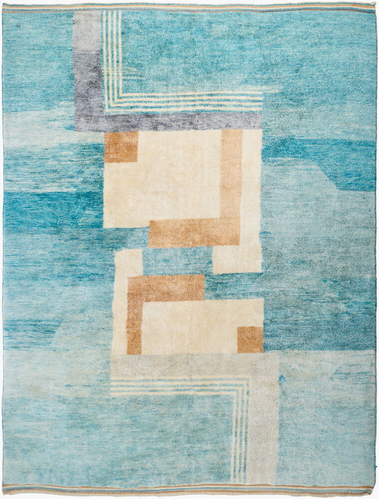 Reproduction One of a Kind Handmade Rug, by Surya, 11'7" length x 9' width