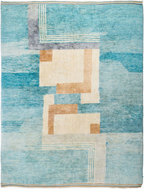 Reproduction One of a Kind Handmade Rug
