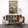 Hornet I  Brown Leather Unibody Seat with Black Metal Frame Accent Chair thumbnail 1