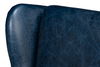 Elite Wing Lounge Chair, Chateau Blue, Seating by Sarreid, 28" length x 36" width x 40" height thumbnail 5