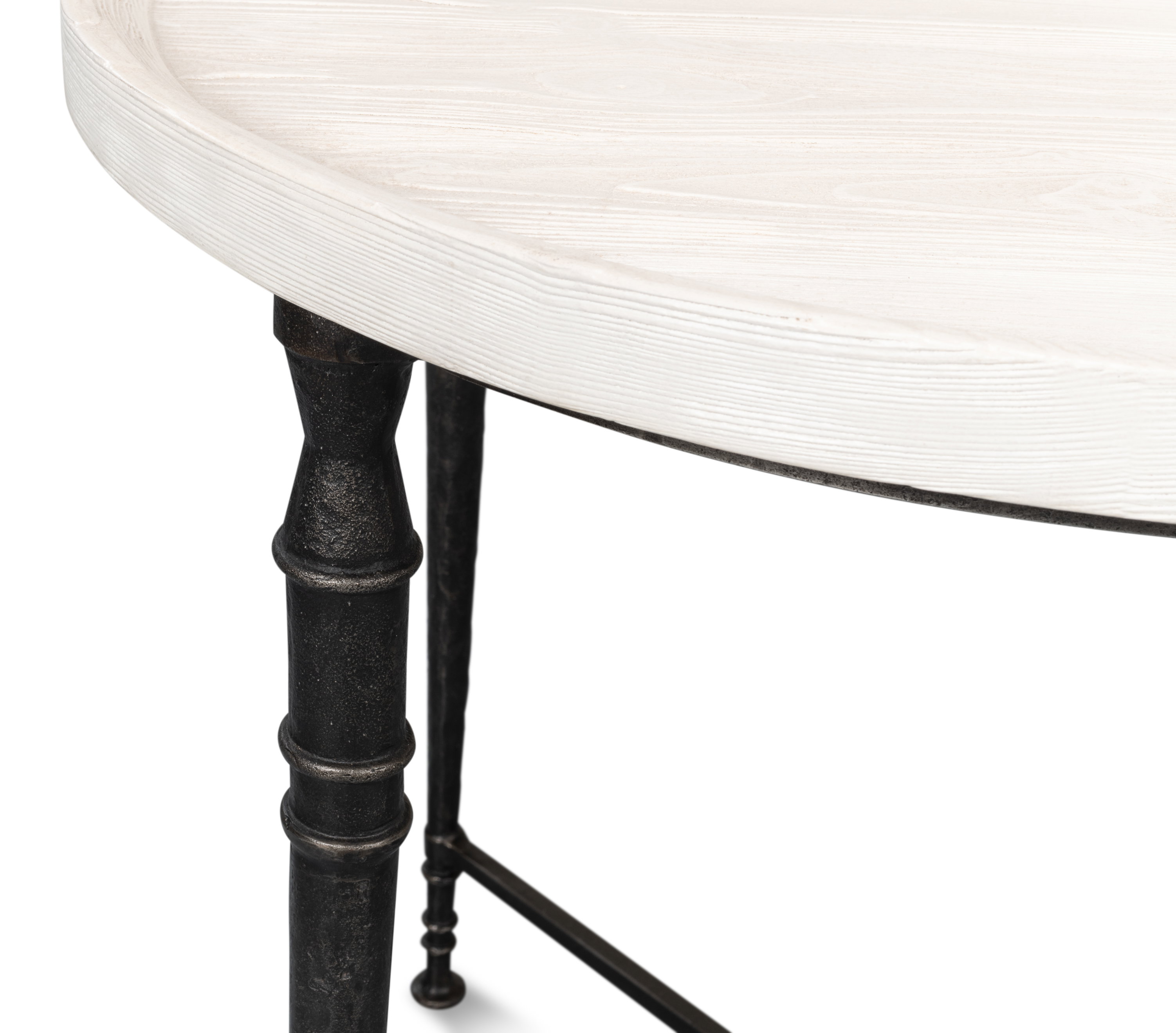 Nathaniel Elegance Side Table, Side & End Table by Sarreid, 27" length x 27" width x 25" height View 12