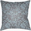 Moody Damask Accent Pillow, Decorative Pillow by Surya, 18" length x 18" width thumbnail