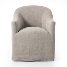 Online Designer Hallway/Entry Cove Dining Chair With Casters