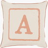 Big Kid Blocks Accent Pillow, Decorative Pillow by Surya, 18" length x 18" width thumbnail