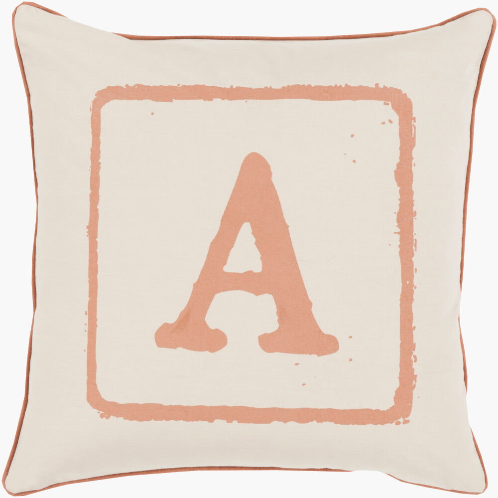 Big Kid Blocks Accent Pillow, Decorative Pillow by Surya, 18" length x 18" width