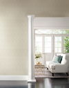 CafÃ© Society Cream Wallpaper, by York Wall, 27' length x 2'3" width x 0.02" depth thumbnail 3
