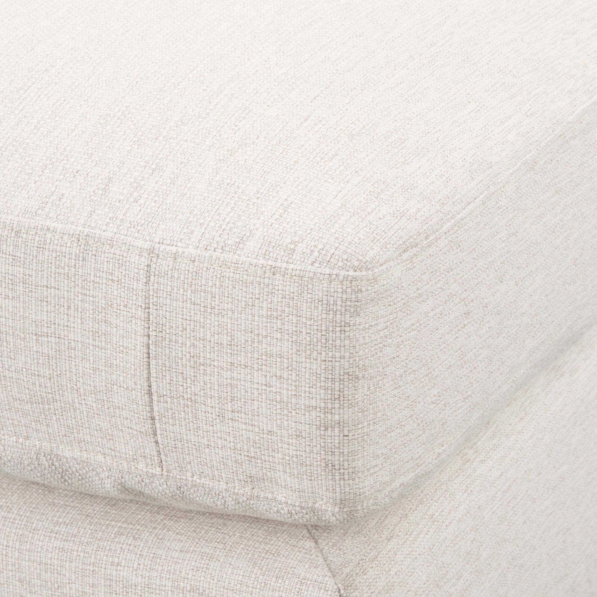 Halston Corner Sectional Piece Oatmeal Performance Fabric, Sectional Sofa by Mercana, 38.5" length x 38.5" width x 30.5" height View 10