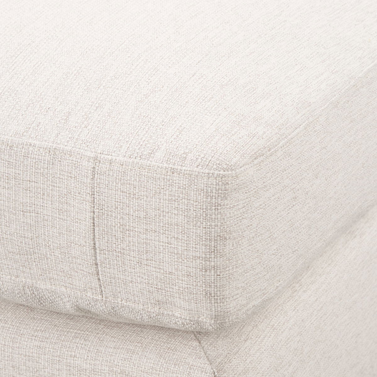 Halston Corner Sectional Piece Oatmeal Performance Fabric, Sectional Sofa by Mercana, 38.5" length x 38.5" width x 30.5" height View 10