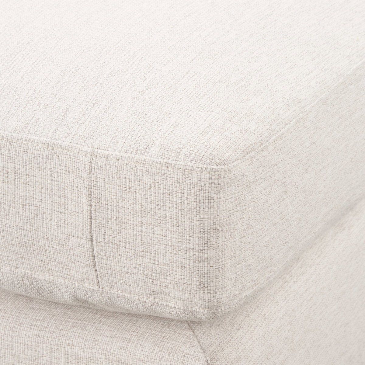 Halston Corner Sectional Piece Oatmeal Performance Fabric, Sectional Sofa by Mercana, 38.5" length x 38.5" width x 30.5" height View 10