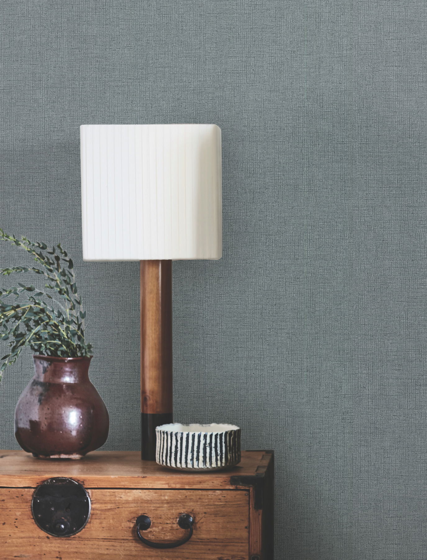 Hardy Linen Juniper Wallpaper large image 