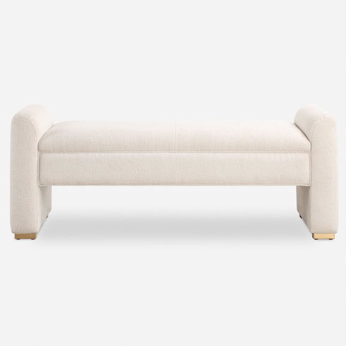 Caliste Ivory Bench
