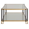 Kentmore Glass Coffee Table, Furniture by Uttermost, 48" width x 17" height x 30" depth thumbnail 6