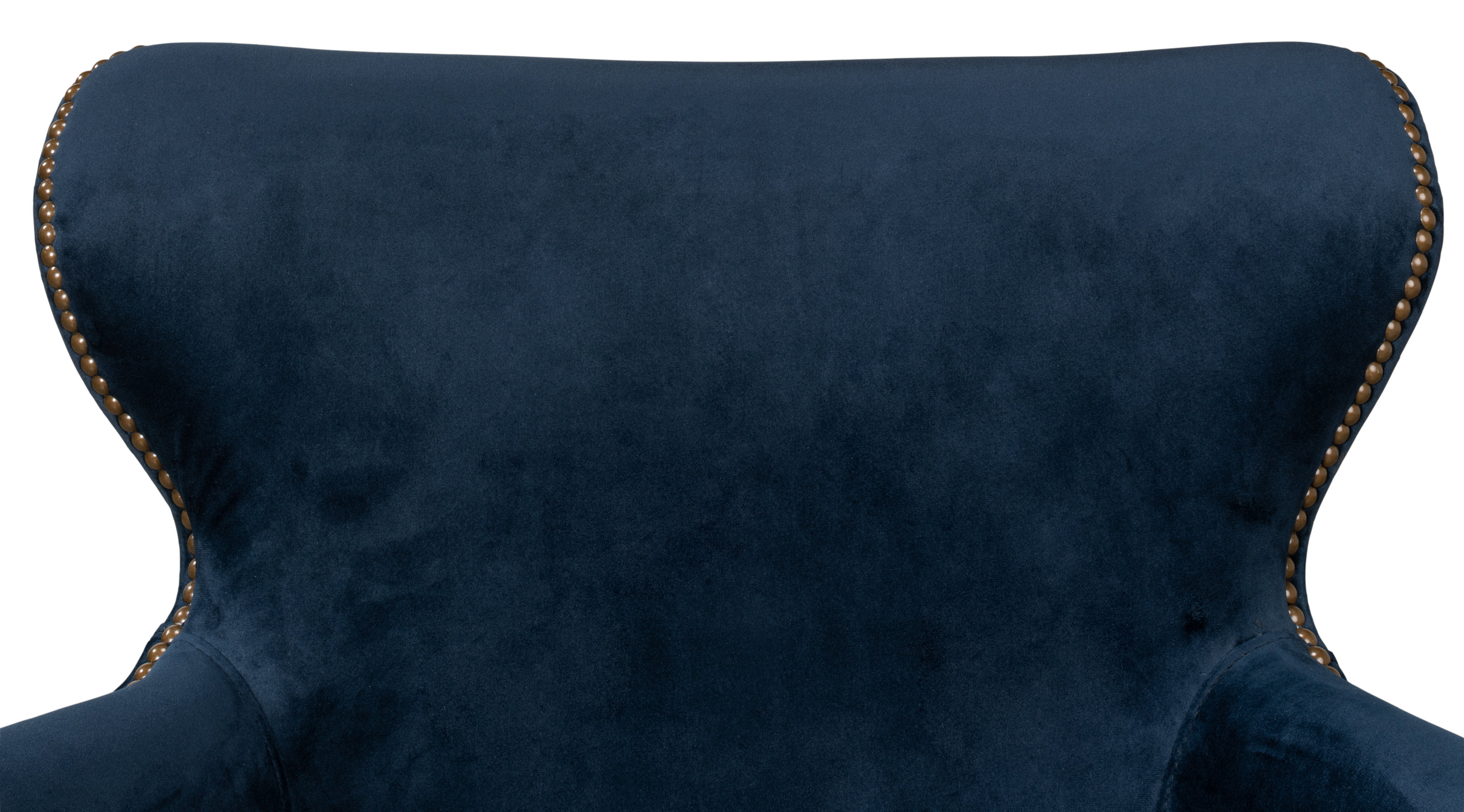 Princess Chair, Blue, Accent Chair by Sarreid, 30" length x 26" width x 34" height View 3