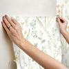 Alpine Botanical Peach Peel & Stick Wallpaper thumbnail 5