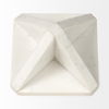 Sophia 5.5 L x 5.5 W x 8.5 H White Marble Decor Stand, Decorative Object by Mercana, 5.5" length x 5.5" width x 8.5" height thumbnail 4