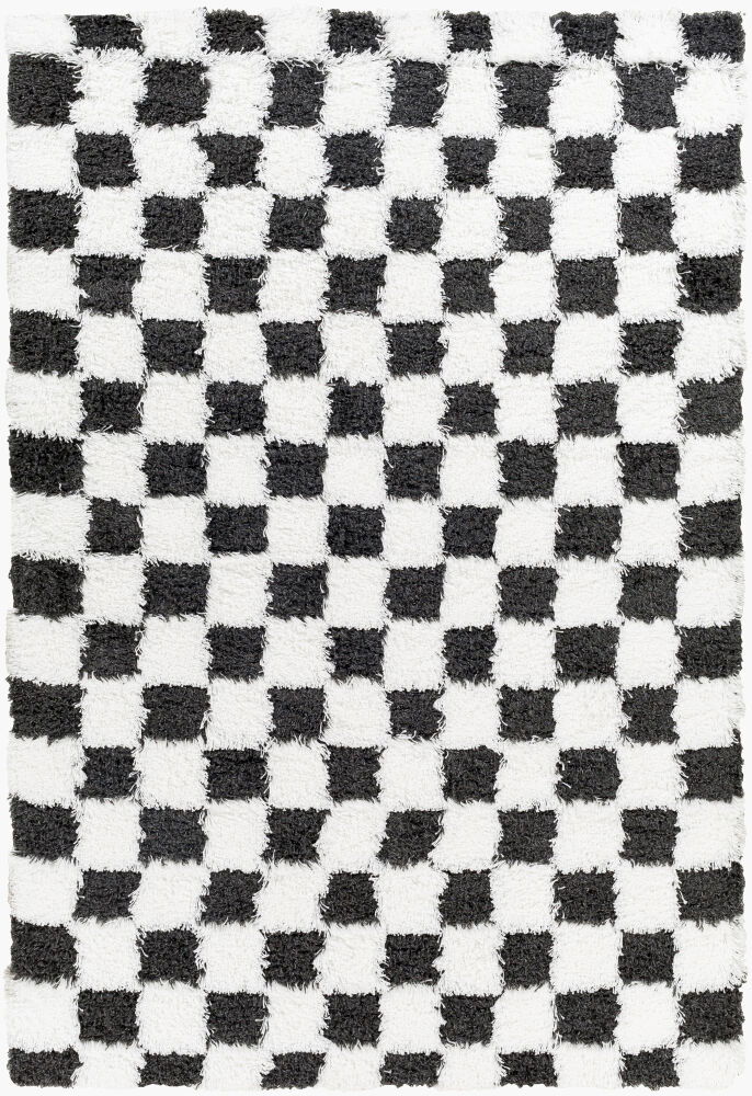 Urban Shag Machine Woven Rug, by Surya, 1'3.75" length x 1'3.75" width