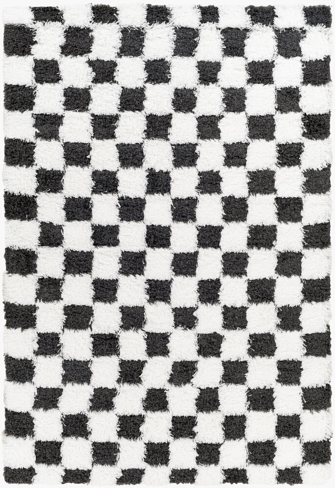 Urban Shag Machine Woven Rug, by Surya, 1'3.75" length x 1'3.75" width