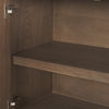 Varenna 4 Door Dark Brown Wood with Rope Handles Sideboard thumbnail 9