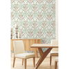 Calluna White & Berry Metallic Wallpaper thumbnail 2