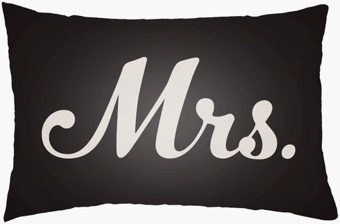 Mr & Mrs Lumbar Pillow