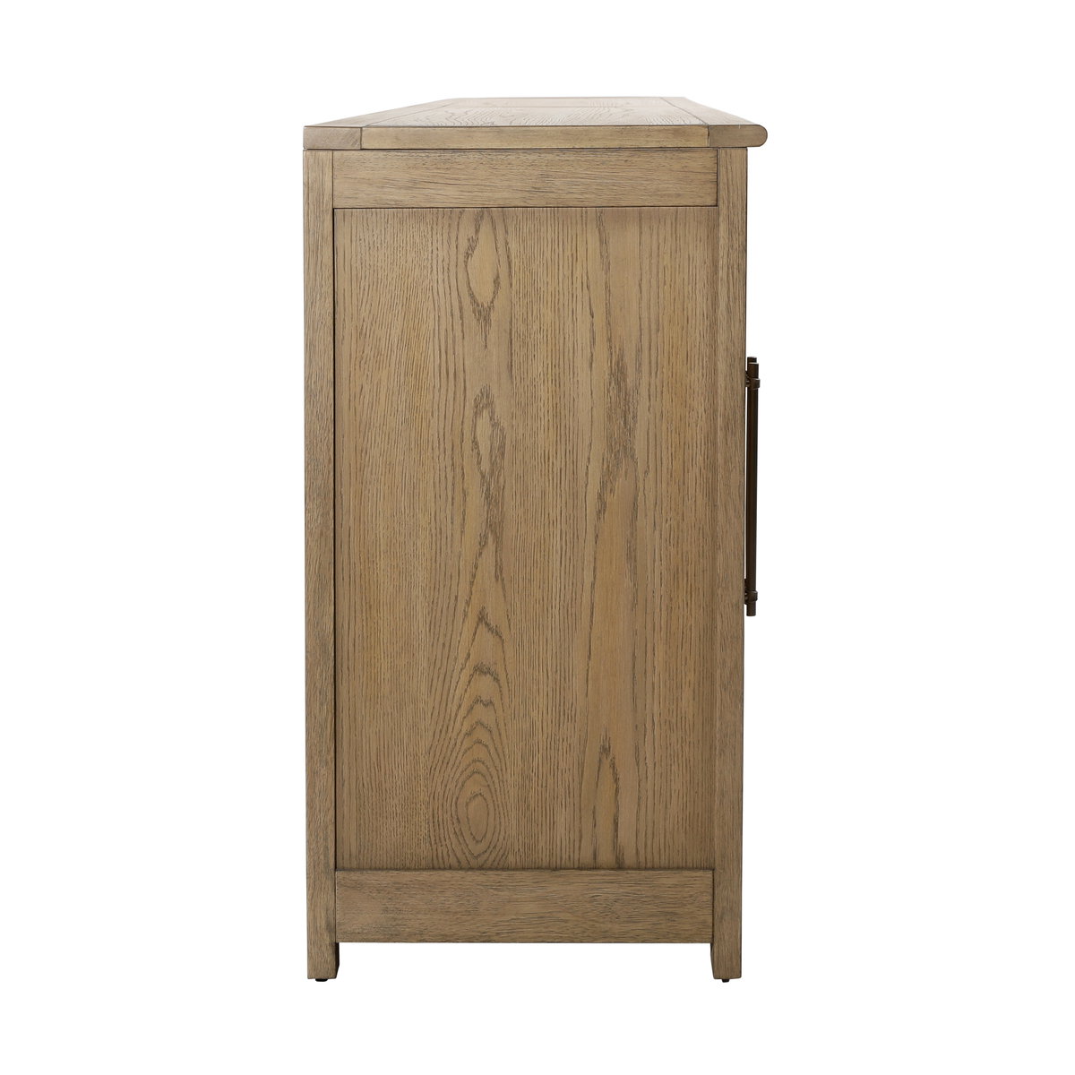 Delacruz Sideboard Natural, Sideboards & Buffet by Dovetail, 106.2" width x 36.5" height x 18.8" depth View 3