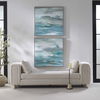 Tranquil State Of Mind Framed Canvases, S/2, Painting by Uttermost, 37.5" width x 37.5" height x 2" depth thumbnail 2