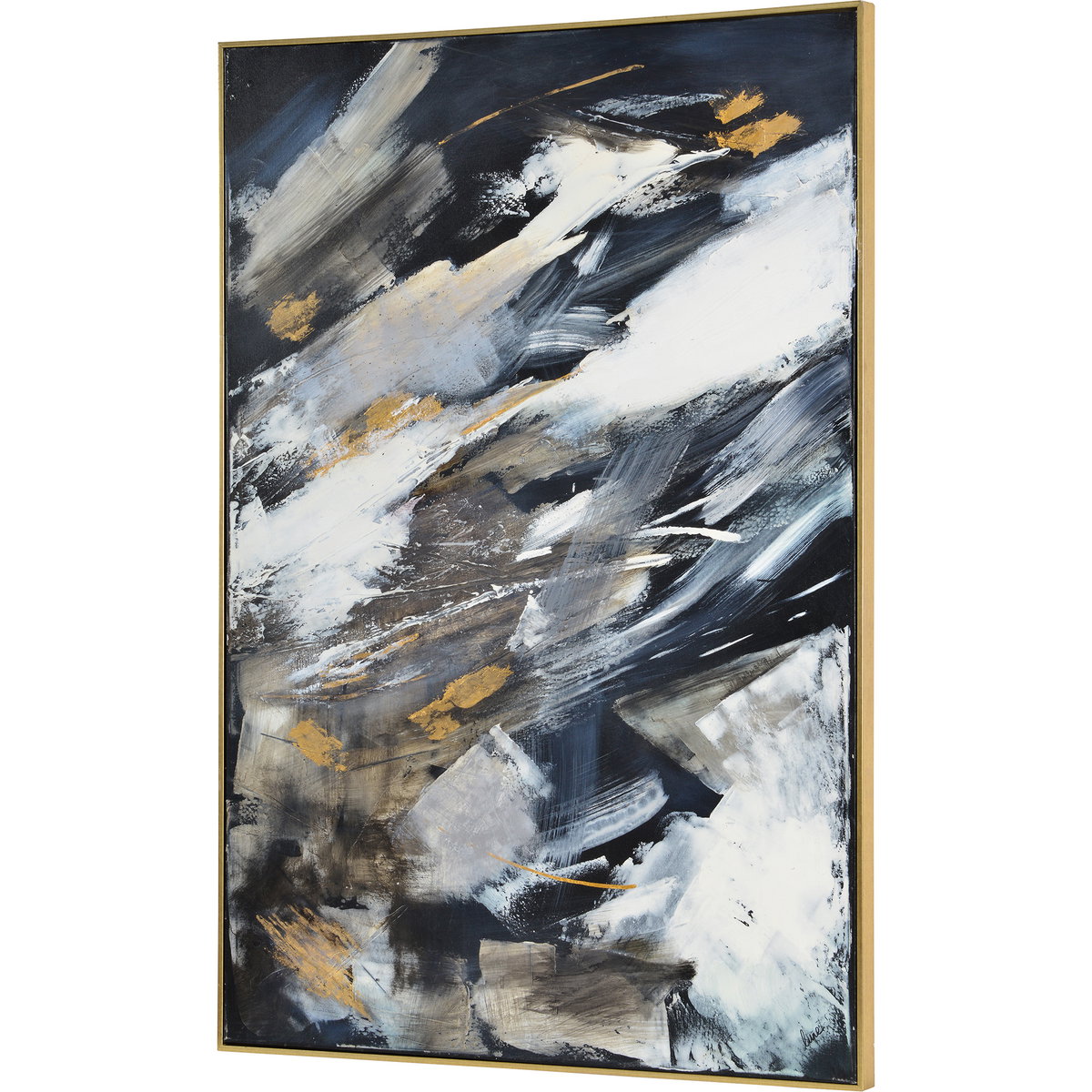Westmount  Canvas Art, Painting by Renwil, 60" height x 2.3" depth View 2