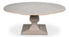 Kelso Jupe Dining Table,Moonskin,M, by Sarreid, 55" length x 55" width x 30" height thumbnail 11