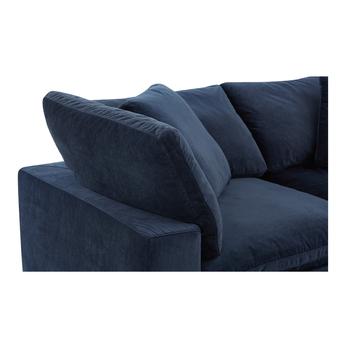 Clay Nook Modular Sectional, Sectional Sofa by Moe's Home, 89" width x 32" height x 89" depth View 5