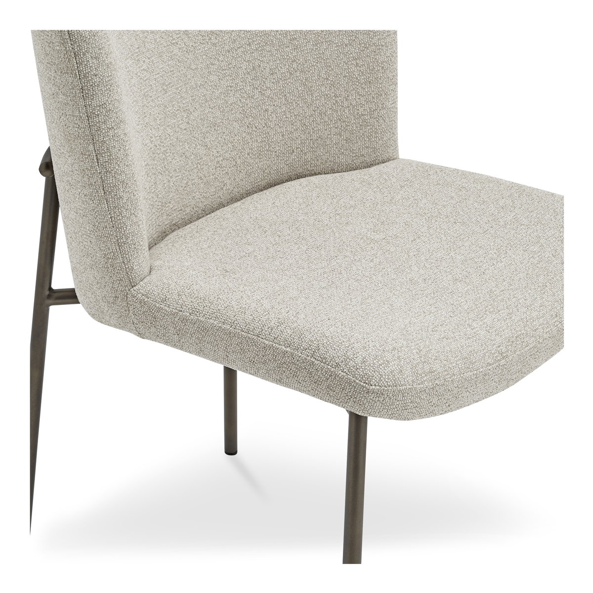 Early Dining Chair Beige-set Of Two, by Moe's Home, 21.7" width x 33.5" height x 23.8" depth View 5