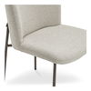 Early Dining Chair Beige-set Of Two, by Moe's Home, 21.7" width x 33.5" height x 23.8" depth thumbnail 5