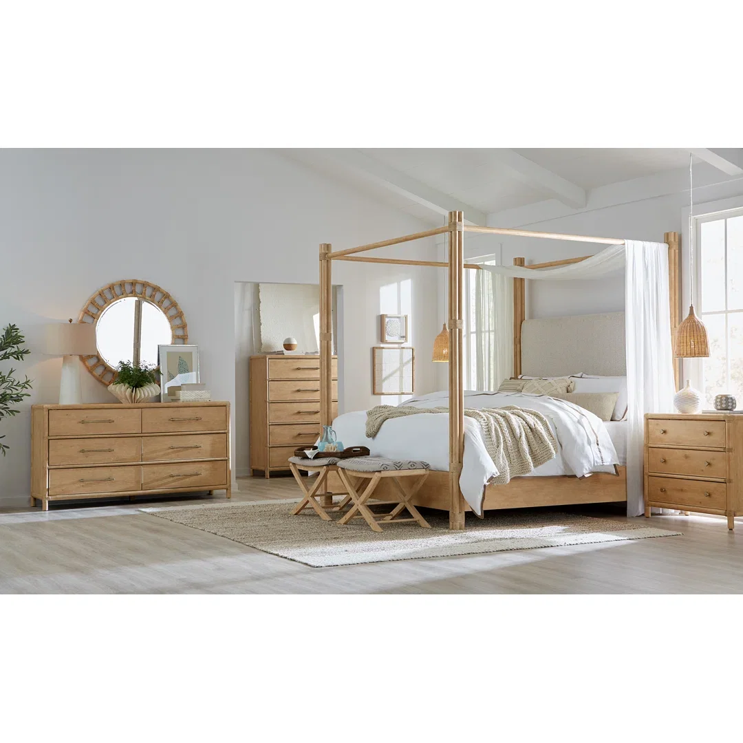 Retreat 5 - Drawer Dresser, by Hooker Furniture, 44" width x 56.25" height x 19" depth View 2