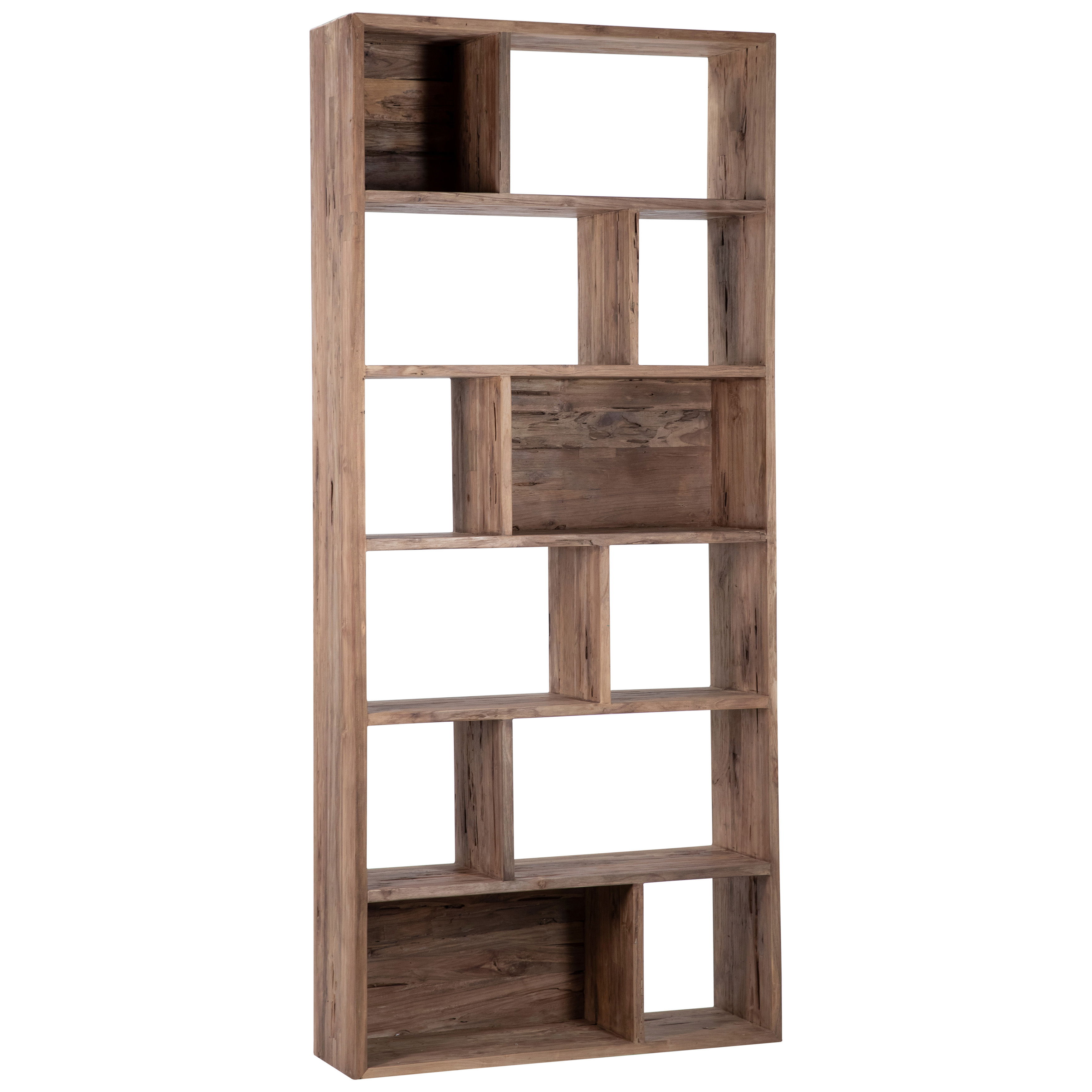 Mariz Tall Bookcase, Shelving & Bookcase by Dovetail, 39" width x 88" height x 12" depth View 1