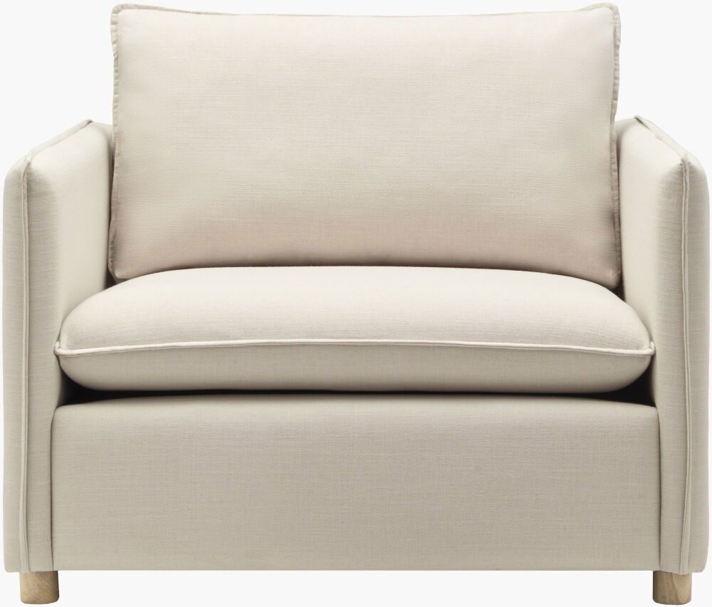 Holliston Chair and a Half, Accent Chair by Surya, 42" width x 32" height