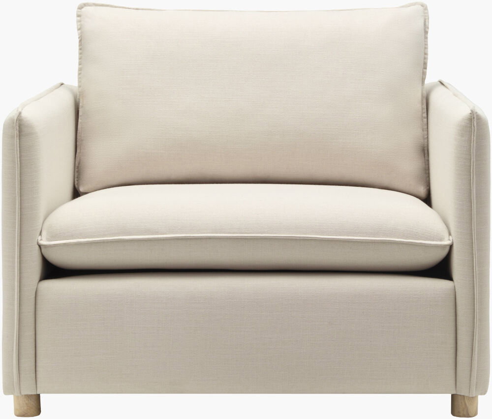 Holliston Chair and a Half, Accent Chair by Surya, 42" width x 32" height