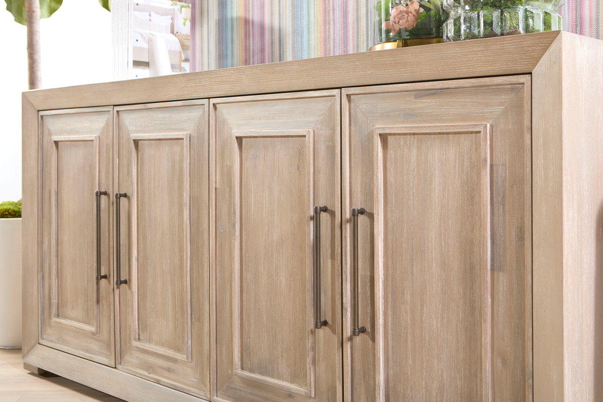 Hunter Media Sideboard, Cabinets & Sideboard by Essentials for Living, 70" width x 35.25" height x 19" depth View 15