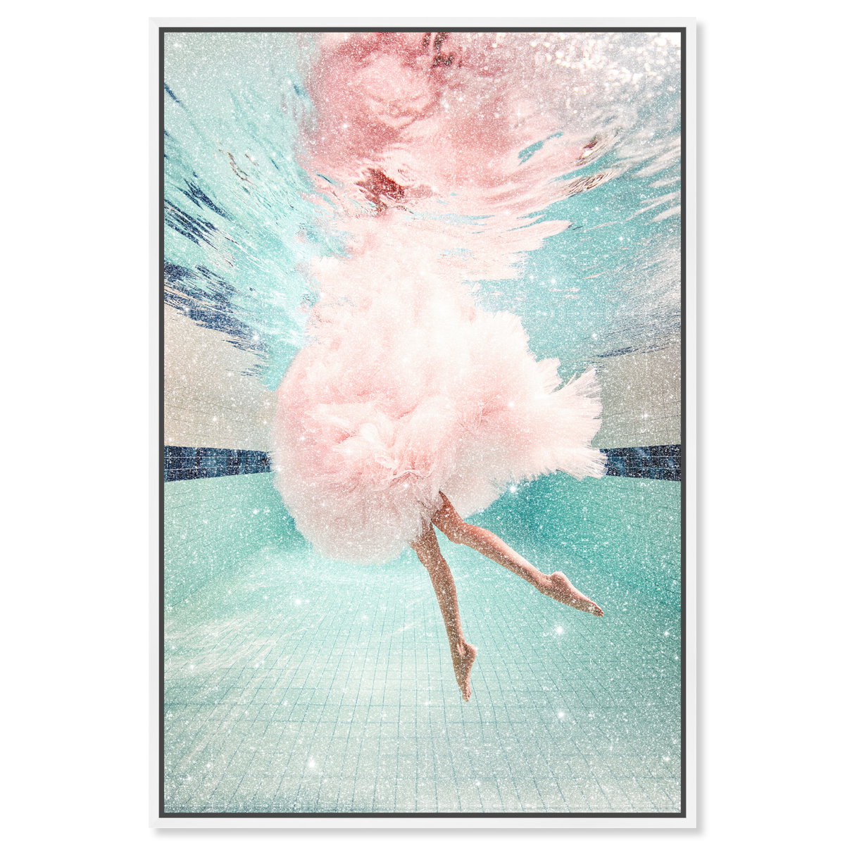Aquatic Ballerina I (Diamond Dust), Art by Oliver Gal,  30x45 View 1