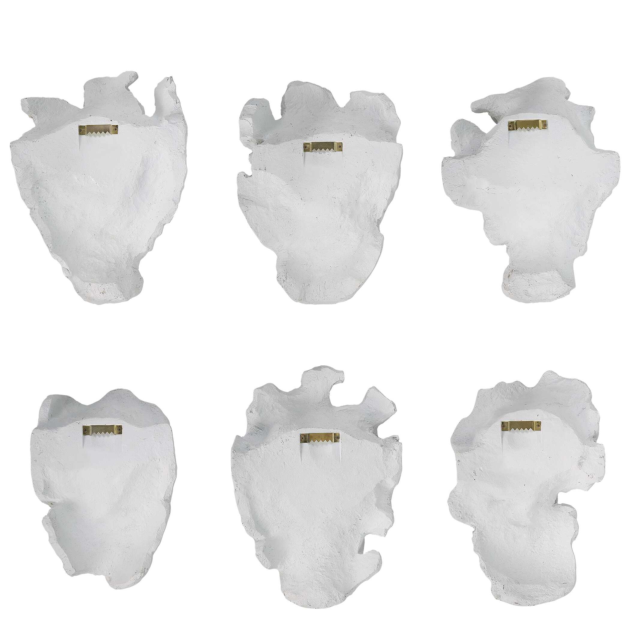Self-Portrait White Mask Wall Decor Set/6 large image 