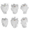 Self-Portrait White Mask Wall Decor Set/6 thumbnail 6
